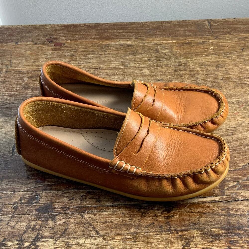 Elephantito Boys leather loafers size 1.5
